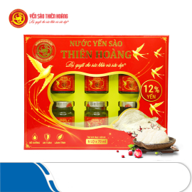 13 Hộp Nước Yến Sào Thiên Hoàng 12% + 13 Túi Giấy 
