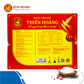 13 Hộp Nước Yến Sào Thiên Hoàng 12% + 13 Túi Giấy 