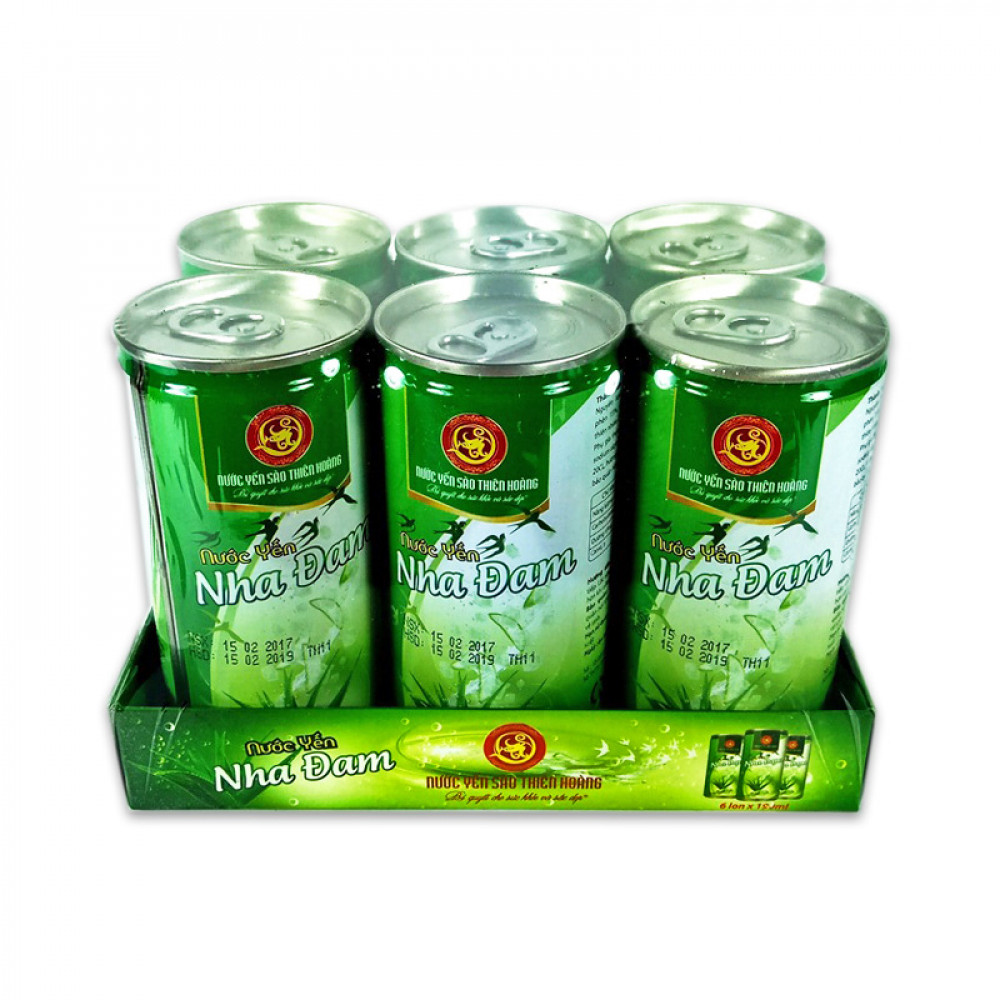 Nước Yến Nha Đam Lốc 6 Lon Nước Yến Nha Đam Lốc 6 Lon