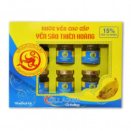 Yến Nước 15% Collagen Hộp 6 Lọ