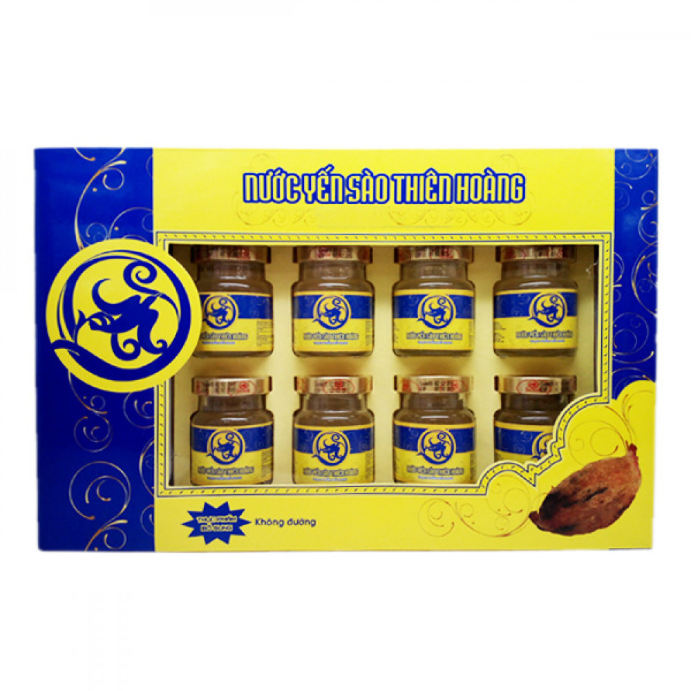 Nước Yến 5% Hộp 8 Lọ Không Đường Nước Yến 5% Hộp 8 Lọ Không Đường