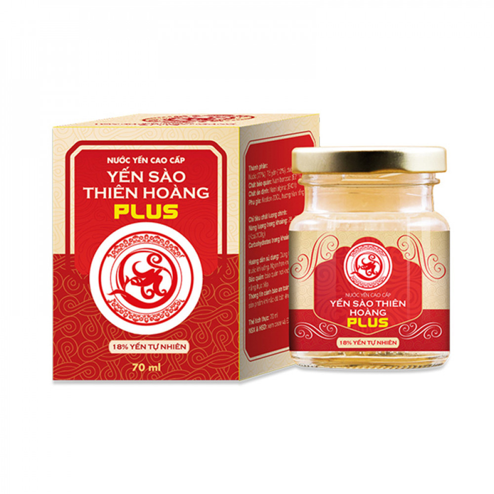 Nước Yến 18% Plus lọ 70ml Nước Yến 18% Plus lọ 70ml