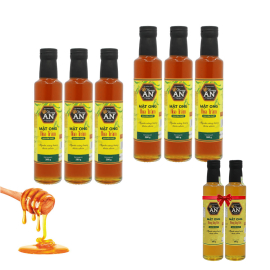 6 Chai mật ong Hoa Tràm Honey An 380gr - Tặng 2 chai mật ong Tây Bắc Honey An 380gr 6 Chai mật ong Hoa Tràm Honey An 380gr - Tặng 2 chai mật ong Tây Bắc Honey An 380gr