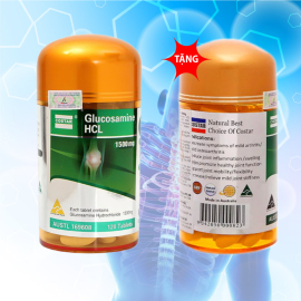 1 Lọ Costar Glucosamine HCL 1500mg (120 viên/lọ) - Viên uống bổ sung khớp - Tặng 1 lọ cùng loại 1 Lọ Costar Glucosamine HCL 1500mg (120 viên/lọ) - Viên uống bổ sung khớp - Tặng 1 lọ cùng loại