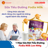 1 Hộp Sữa bột Tiểu Đường Fodia Milk Lon 900g