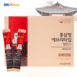 1 Hộp tinh chất hồng sâm cô đặc dạng gói Won KGC Korean Red Ginseng Extract Everytime (30 gói x 10ml)