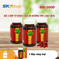3 hộp viên an đường TPN (60 viên/hộp) - Tặng 1 hộp viên an đường TPN cùng loại