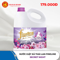 Bình nước giặt xả Thái Lan Fineline 3 lít màu tím - Hàng chính hãng