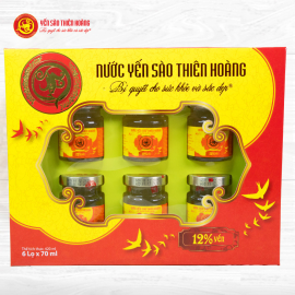 1 Hộp Yến Sào Thiên Hoàng 12% Hộp 6 lọ