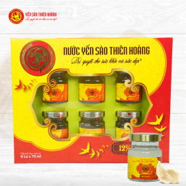 1 Hộp Yến Sào Thiên Hoàng 12% Hộp 6 lọ