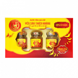 Yến Nước 12% Hộp 3 lọ