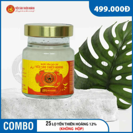 25 Lọ Yến Sào Thiên Hoàng 12% 25 Lọ Yến Sào Thiên Hoàng 12%