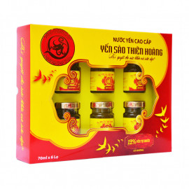 10 Hộp yến sào Thiên Hoàng 15% Hương Vani (6 lọ/hộp) - Tặng 2 hộp yến sào Thiên Hoàng 12% + 1 nồi lẩu mini 2 tầng 18cm + 6 lon yến (vị ngẫu nhiên) 10 Hộp yến sào Thiên Hoàng 15% Hương Vani (6 lọ/hộp) - Tặng 2 hộp yến sào Thiên Hoàng 12% + 1 nồi lẩu mini 2 tầng 18cm + 6 lon yến (vị ngẫu nhiên)