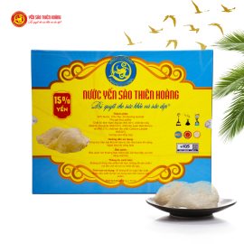 5 hộp yến sào Thiên Hoàng 15% không đường (6 lọ/hộp) - Tặng 1 chai mật ong 380g + 6 gói cháo yến Thiên Hoàng 5 hộp yến sào Thiên Hoàng 15% không đường (6 lọ/hộp) - Tặng 1 chai mật ong 380g + 6 gói cháo yến Thiên Hoàng