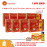 8 Hộp yến huyết đông trùng hạ thảo 15% (6 lọ/hộp) - Tặng 1 hộp yến đông trùng hạ thảo 20% (6 lọ/hộp) + 2 chai mật ong Honey An 380gr + 8 lon yến (hương vị ngẫu nhiên)