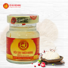 9 Lốc yến sào Thiên Hoàng 15% huyết yến đông trùng hạ thảo (8 lọ/lốc) 9 Lốc yến sào Thiên Hoàng 15% huyết yến đông trùng hạ thảo (8 lọ/lốc)