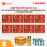8 Hộp yến huyết linh chi 15% (6 lọ/hộp) - Tặng 1 hộp yến đông trùng hạ thảo 20% (6 lọ/hộp) + 2 chai mật ong Honey An 380gr + 8 lon yến (hương vị ngẫu nhiên)