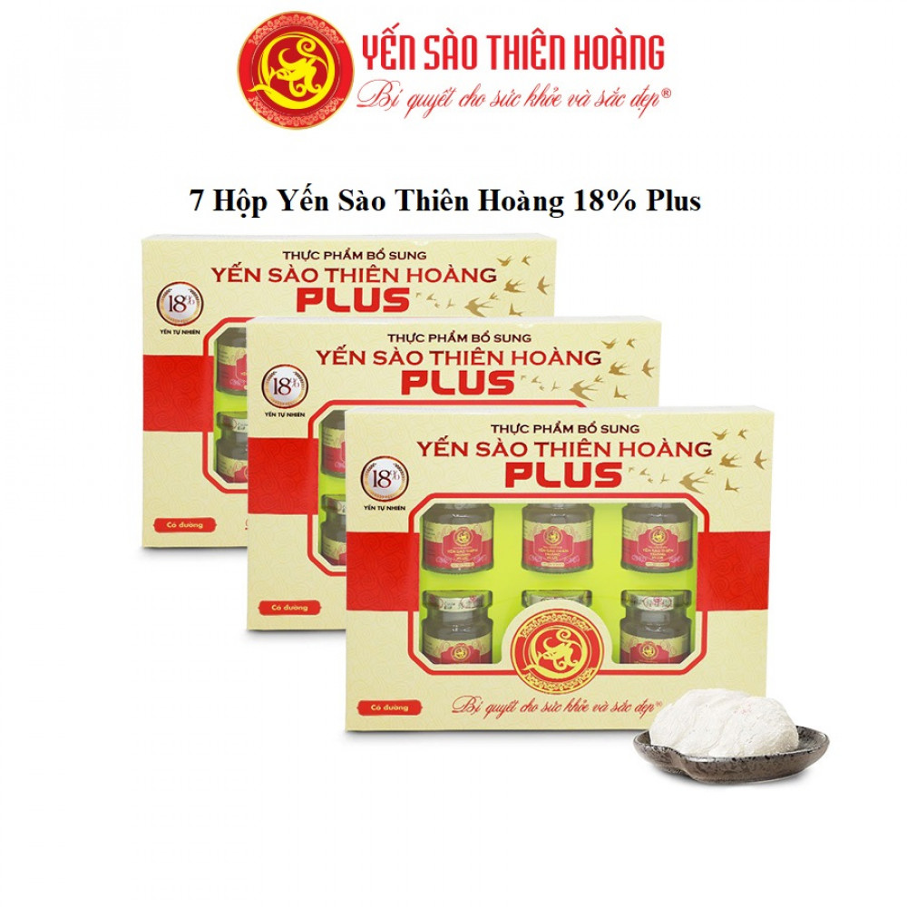7 Hộp yến sào Thiên Hoàng 18% (6 lọ/hộp) - Tặng 1 nồi lẩu 2 ngăn cao cấp 7 Hộp yến sào Thiên Hoàng 18% (6 lọ/hộp) - Tặng 1 nồi lẩu 2 ngăn cao cấp