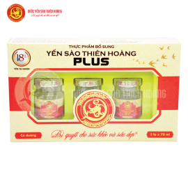 Nước Yến 18% Plus hộp 3 lọ Nước Yến 18% Plus hộp 3 lọ