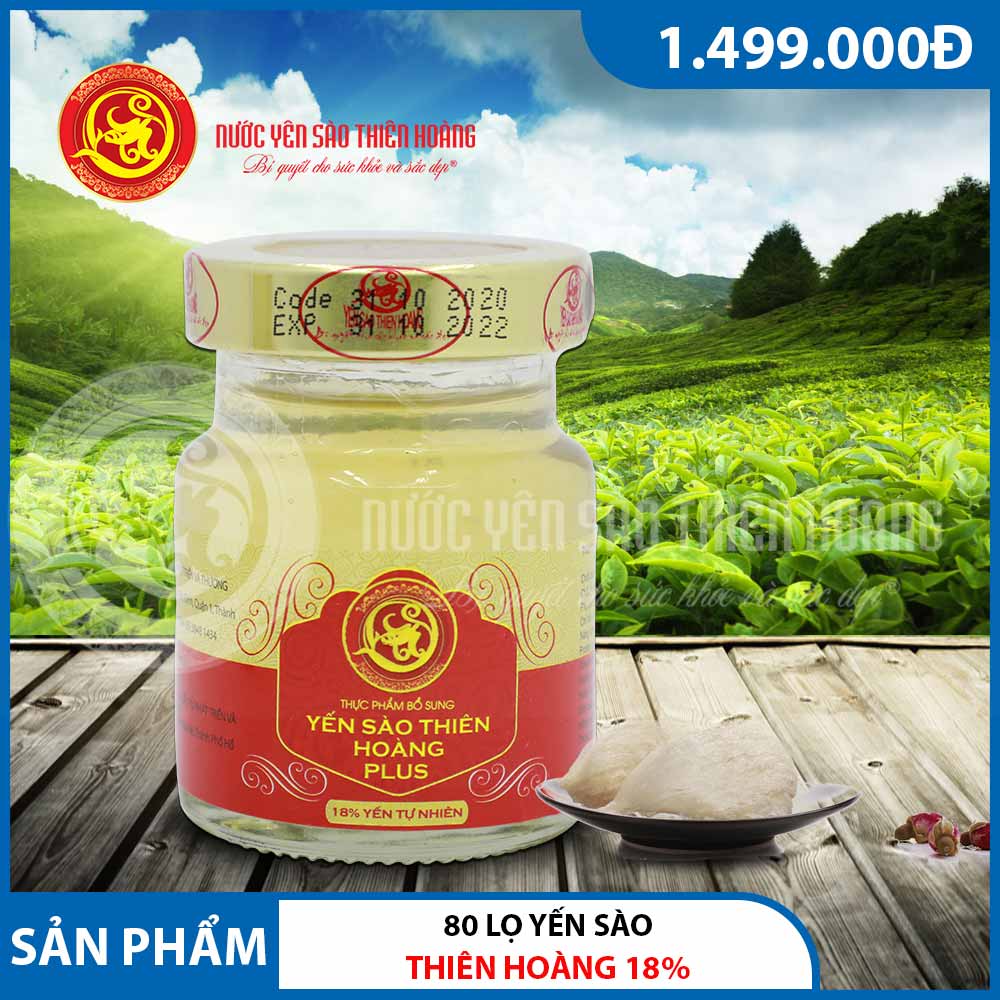 80 Lọ Yến Sào Thiên Hoàng 18%  80 Lọ Yến Sào Thiên Hoàng 18%