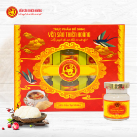 12 Hộp yến sào Thiên Hoàng 20% Hương tự nhiên (6 lọ/hộp) - Tặng 1 bịch nước giặt Lix (Giao Hồ Chí Minh) 12 Hộp yến sào Thiên Hoàng 20% Hương tự nhiên (6 lọ/hộp) - Tặng 1 bịch nước giặt Lix (Giao Hồ Chí Minh)