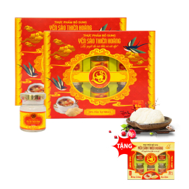 11 Hộp yến sào Thiên Hoàng 20% Hương tự nhiên (6 lọ/hộp) - Tặng 1 hộp yến sào Đông Trùng Hạ Thảo 20% 11 Hộp yến sào Thiên Hoàng 20% Hương tự nhiên (6 lọ/hộp) - Tặng 1 hộp yến sào Đông Trùng Hạ Thảo 20%