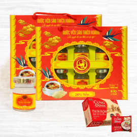 12 Hộp yến sào Thiên Hoàng 20% Hương tự nhiên (6 lọ/hộp) - Tặng 1 thùng phở bò cung đình Hà Nội 12 Hộp yến sào Thiên Hoàng 20% Hương tự nhiên (6 lọ/hộp) - Tặng 1 thùng phở bò cung đình Hà Nội