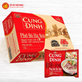 12 Hộp yến sào Thiên Hoàng 20% Hương tự nhiên (6 lọ/hộp) - Tặng 1 thùng phở bò cung đình Hà Nội 12 Hộp yến sào Thiên Hoàng 20% Hương tự nhiên (6 lọ/hộp) - Tặng 1 thùng phở bò cung đình Hà Nội