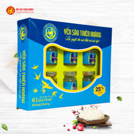 12 hộp yến sào Thiên Hoàng 25% không đường (6 lọ/hộp) 12 hộp yến sào Thiên Hoàng 25% không đường (6 lọ/hộp)