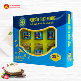 12 hộp yến sào Thiên Hoàng 25% không đường (6 lọ/hộp) 12 hộp yến sào Thiên Hoàng 25% không đường (6 lọ/hộp)