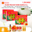 10 Hộp yến sào Thiên Hoàng 41% (6 lọ/hộp) - Tặng 1 tai yến tổ 6g + 1 chai mật ong Honey An 380g + 6 gói cháo yến Thiên Hoàng + 2 chai dầu ăn + 2 hộp sữa đặc pha chế NutiMilk Hộp 380g