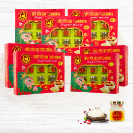 12 Hộp yến sào Thiên Hoàng 41% (6 lọ/hộp) 12 Hộp yến sào Thiên Hoàng 41% (6 lọ/hộp)
