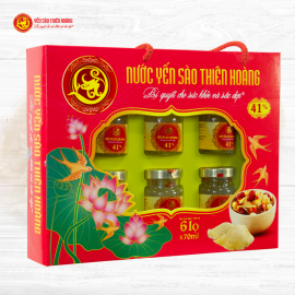 12 Hộp yến sào Thiên Hoàng 41% (6 lọ/hộp) 12 Hộp yến sào Thiên Hoàng 41% (6 lọ/hộp)