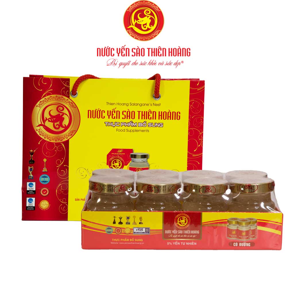 Nước Yến 5% Lốc 8 Lọ Có Đường Nước Yến 5% Lốc 8 Lọ Có Đường