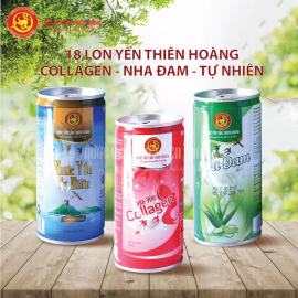 10 hộp yến sào Thiên Hoàng 15% huyết yến đông trùng hạ thảo (6 lọ/hộp) - Tặng 12 lon yến + 13 gói cháo yến Thiên Hoàng 10 hộp yến sào Thiên Hoàng 15% huyết yến đông trùng hạ thảo (6 lọ/hộp) - Tặng 12 lon yến + 13 gói cháo yến Thiên Hoàng