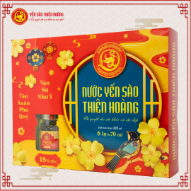 14 Hộp yến xuân Thiên Hoàng 18% (6 lọ/hộp)