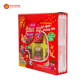 11 hộp yến Yummy Kiddy hương dâu 20% Thiên Hoàng (6 lọ/hộp) - Tặng 2 gói kẹo sâm 11 hộp yến Yummy Kiddy hương dâu 20% Thiên Hoàng (6 lọ/hộp) - Tặng 2 gói kẹo sâm