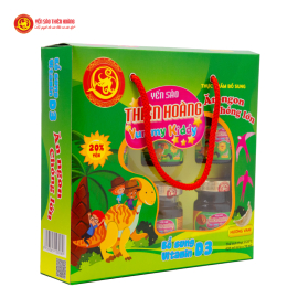 11 hộp yến Yummy Kiddy hương Vani 20% Thiên Hoàng (6 lọ/hộp) - Tặng 2 gói kẹo sâm 11 hộp yến Yummy Kiddy hương Vani 20% Thiên Hoàng (6 lọ/hộp) - Tặng 2 gói kẹo sâm